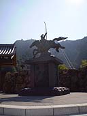 岐阜公園 織田信長像